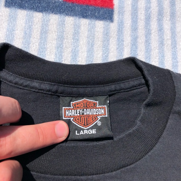 Vintage Harley Davidson short sleeve tee shirt - Picture 6 of 9